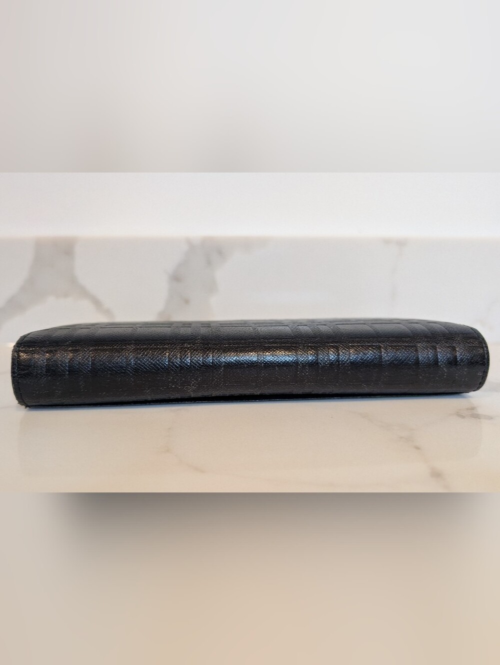 Burberry Black Leather Continental Wallet - Picture 3 of 10